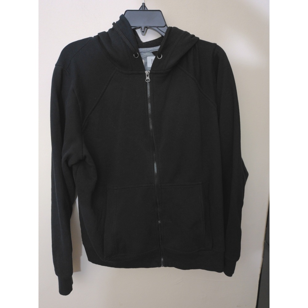 Champion C9 Full Zip Hoodie Mens XXL Black Athletic Fleece Lined Sweatshirt